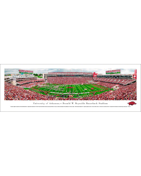 Official Arkansas Razorbacks Unframed Razorback Stadium ...