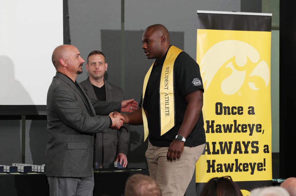 The 2019 Iowa Athletics Graduation Reception and I Ring Ceremony Friday, May 10, 2019 at Carver-Hawkeye Arena. (Brian Ray/hawkeyesports.com)