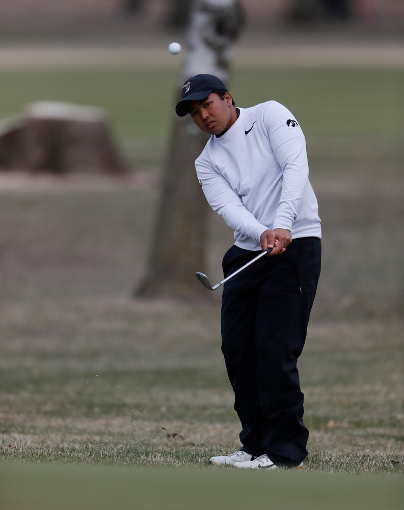 Ryoto Furuya during the 2018 Hawkeye Invitational Friday, April 13, 2018 at Finkbine Golf Course. (Brian Ray/hawkeyesports.com)
