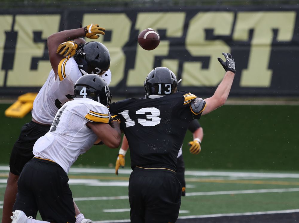 Iowa Hawkeyes defensive back Djimon Colbert (32) during practice No. 4 of Fall Camp Monday, August 6, 2018 at the Hansen Football Performance Center. (Brian Ray/hawkeyesports.com)