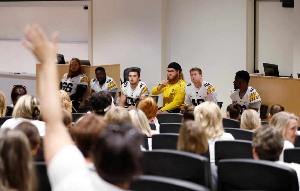 The 2018 Iowa Ladies Football Academy Saturday, June 9, 2018 at Kinnick Stadium. (Brian Ray/hawkeyesports.com)