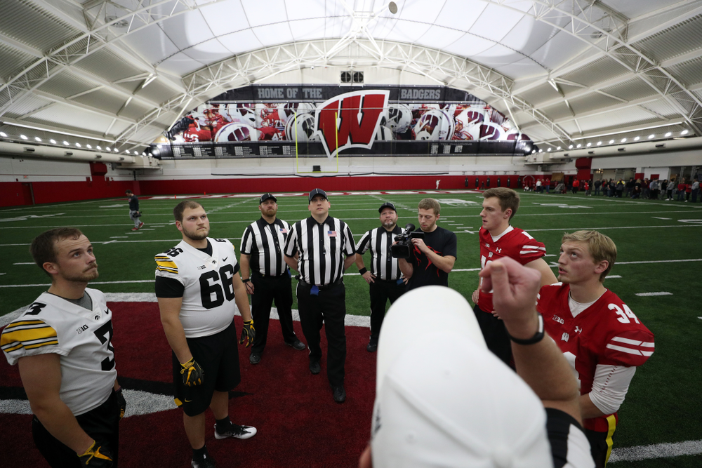 The Hawkeye football managers capture the rusty toolbox for the first time since 2008 with a 20-19 double The Hawkeye Football Managers captured the rusty toolbox for the first time since 2008 with a 20-19 double overtime win against the Wisconsin football managers on Nov. 8 in Madison, Wisconsin. (Brian Ray/hawkeyesports.com)
