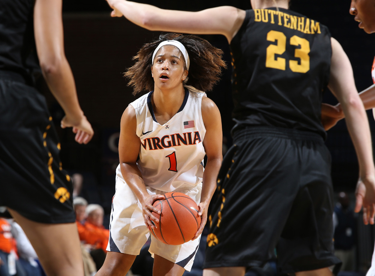 Women S Basketball Vs Iowa By Matt Riley Virginia Cavaliers