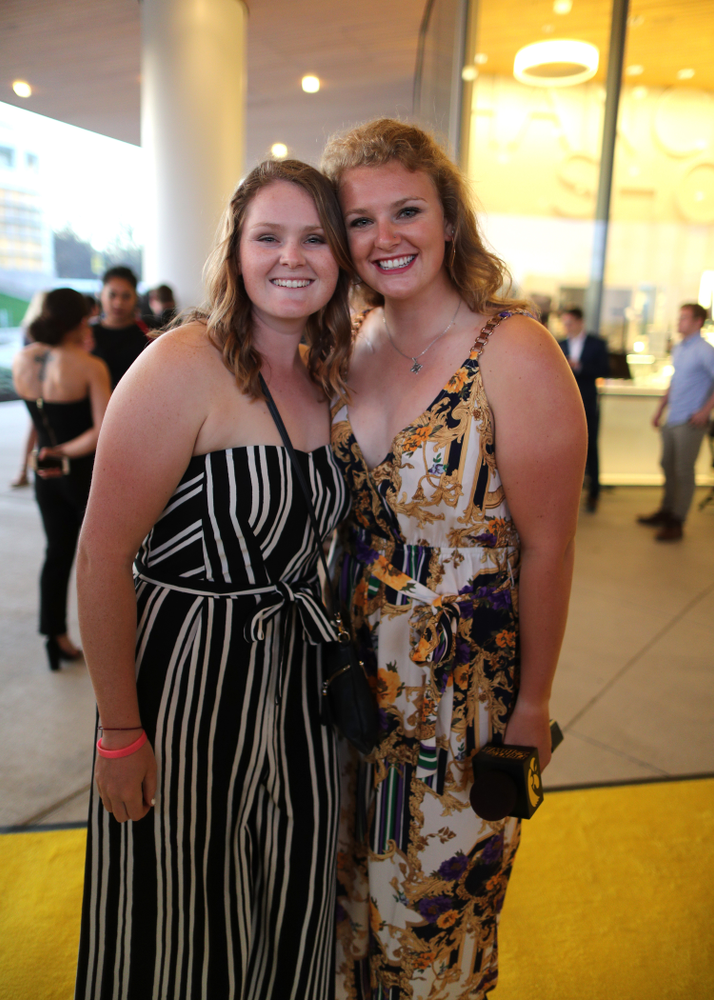 The 2019 Golden Herkys yellow carpet Tuesday, April 23, 2019 at Hancher Auditorium. (Brian Ray/hawkeyesports.com)