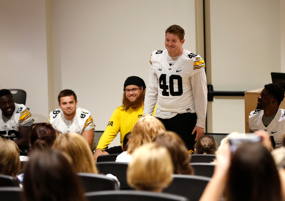 The 2018 Iowa Ladies Football Academy Saturday, June 9, 2018 at Kinnick Stadium. (Brian Ray/hawkeyesports.com)