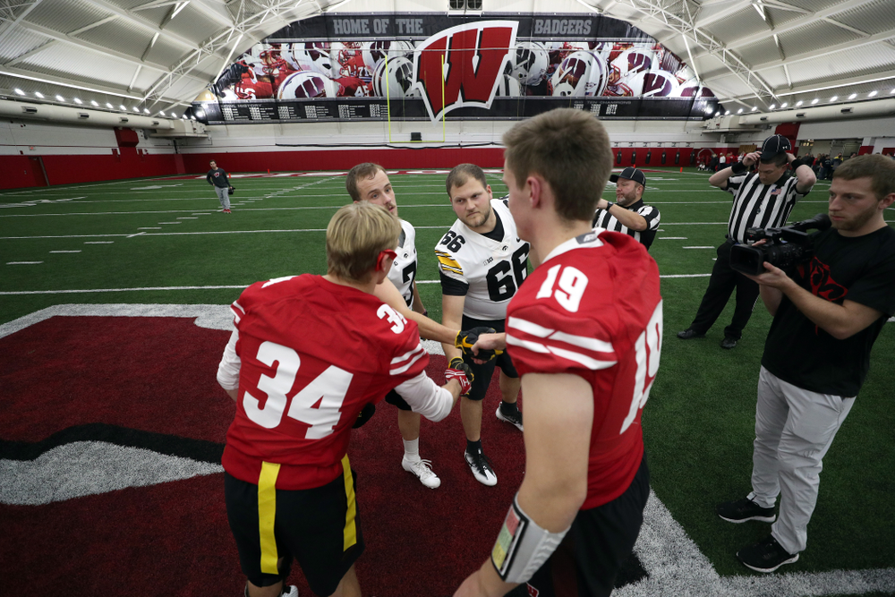 The Hawkeye football managers capture the rusty toolbox for the first time since 2008 with a 20-19 double The Hawkeye Football Managers captured the rusty toolbox for the first time since 2008 with a 20-19 double overtime win against the Wisconsin football managers on Nov. 8 in Madison, Wisconsin. (Brian Ray/hawkeyesports.com)