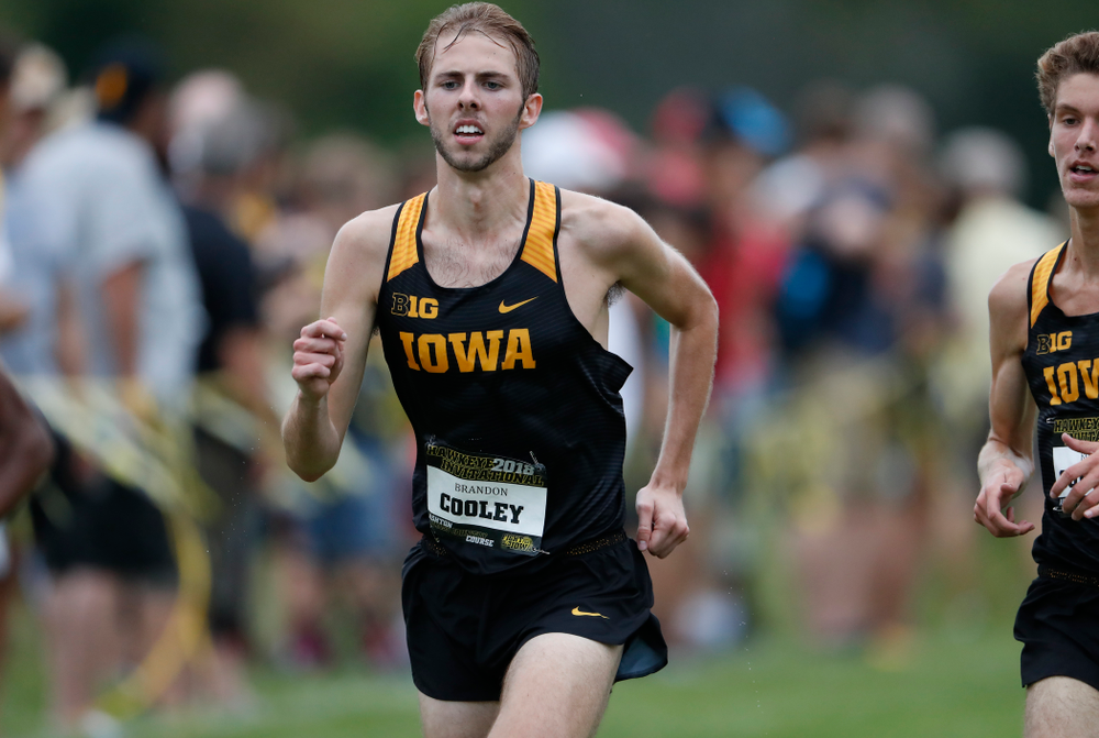 Brandon Cooley during the Hawkeye Invitational Friday, August 31, 2018 at the Ashton Cross Country Course. (Brian Ray/hawkeyesports.com)