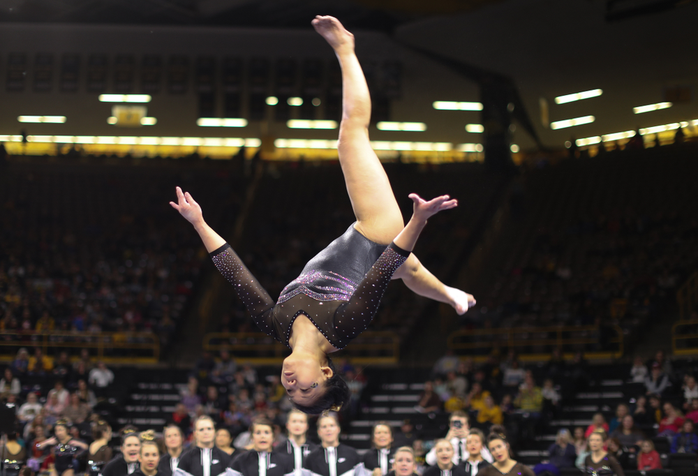 The Iowa Hawkeyes against the Iowa State Cyclones Friday, March 1, 2019 at Carver-Hawkeye Arena. (Brian Ray/hawkeyesports.com)