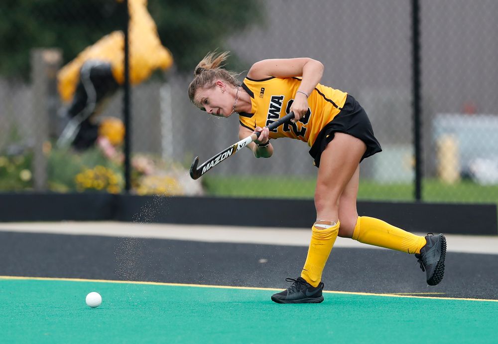Iowa Hawkeyes Maddy Murphy (26) against Ball State Sunday, September 2, 2018 at Grant Field. (Brian Ray/hawkeyesports.com)