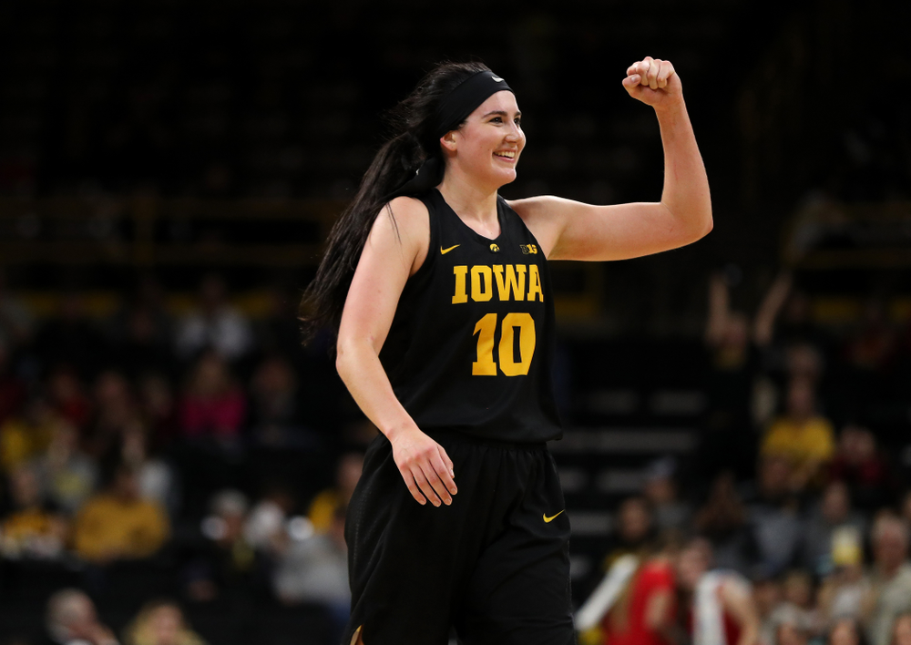 against the Iowa State Cyclones in the Iowa Corn Cy-Hawk Series Wednesday, December 5, 2018 at Carver-Hawkeye Arena. (Brian Ray/hawkeyesports.com)
