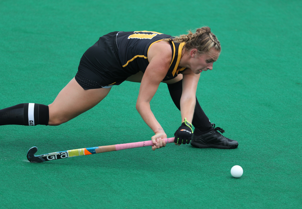 Iowa Hawkeyes Katie Birch (11) against the Duke Blue Devils Sunday, September 15, 2019 at Grant Field. (Brian Ray/hawkeyesports.com)