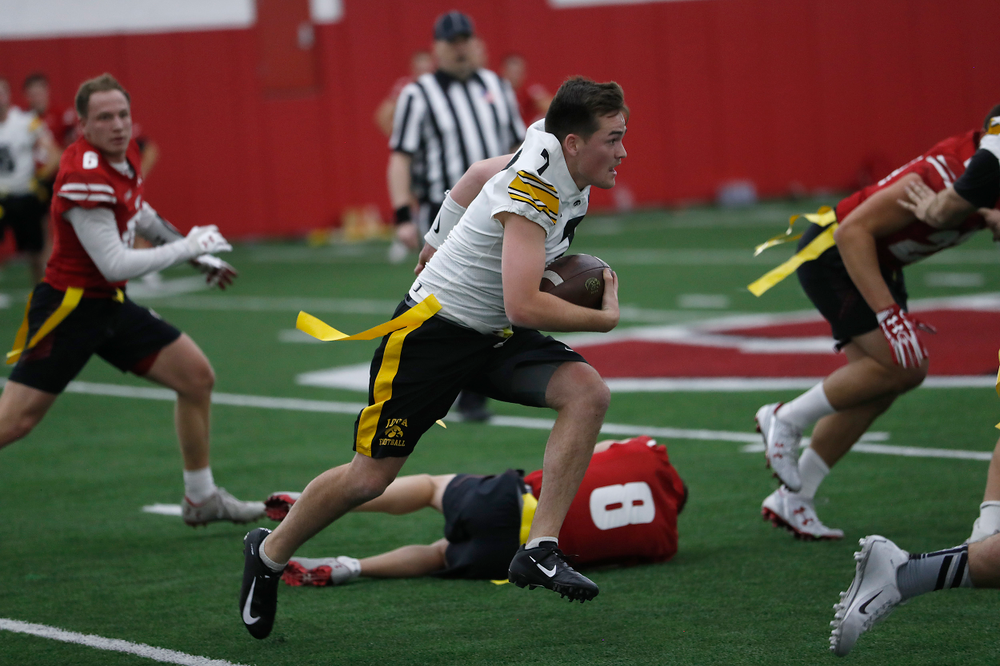 The Hawkeye football managers capture the rusty toolbox for the first time since 2008 with a 20-19 double The Hawkeye Football Managers captured the rusty toolbox for the first time since 2008 with a 20-19 double overtime win against the Wisconsin football managers on Nov. 8 in Madison, Wisconsin.