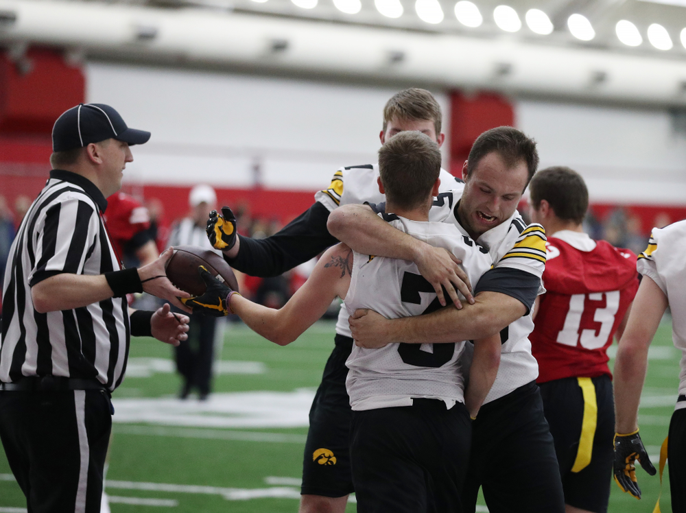 The Hawkeye football managers capture the rusty toolbox for the first time since 2008 with a 20-19 double The Hawkeye Football Managers captured the rusty toolbox for the first time since 2008 with a 20-19 double overtime win against the Wisconsin football managers on Nov. 8 in Madison, Wisconsin. (Brian Ray/hawkeyesports.com)