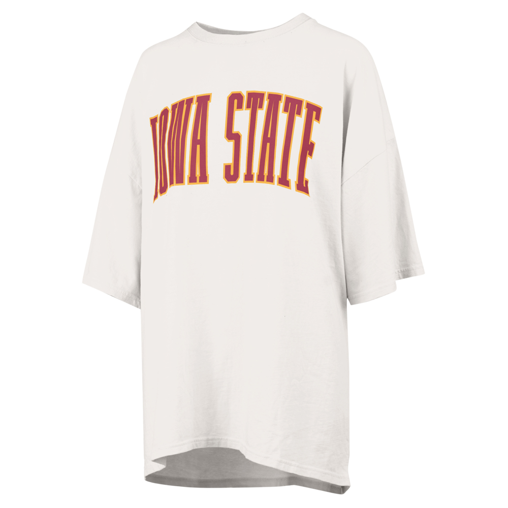 Iowa State Cyclones Southlawn Oversized Short Sleeve Crew Neck T-Shirt - Cy's Locker Room - Iowa State Hats and Apparel