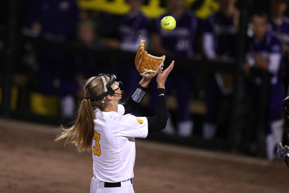 Iowa Hawkeyes Allison Doocy (3) against Western Illinois Wednesday, March 27, 2019 at Pearl Field. (Brian Ray/hawkeyesports.com)
