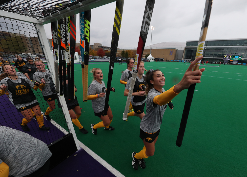 Iowa Hawkeyes Ciara Smith (17) against Maryland during the championship game of the Big Ten Tournament Sunday, November 4, 2018 at Lakeside Field in Evanston, Ill. (Brian Ray/hawkeyesports.com)