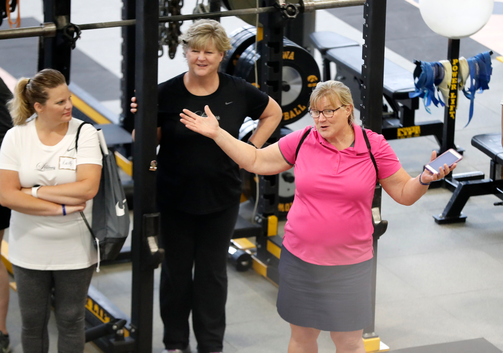 The 2018 Iowa Ladies Football Academy Saturday, June 9, 2018 at Kinnick Stadium. (Brian Ray/hawkeyesports.com)