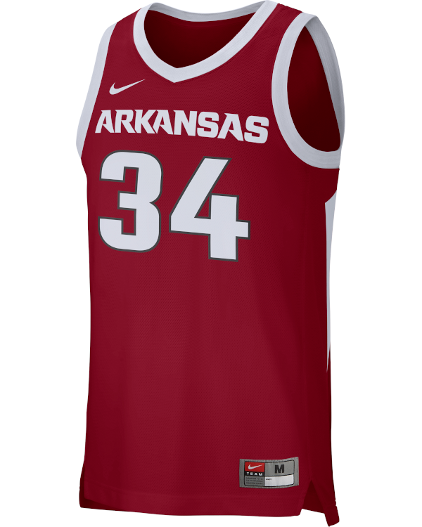 red basketball jersey