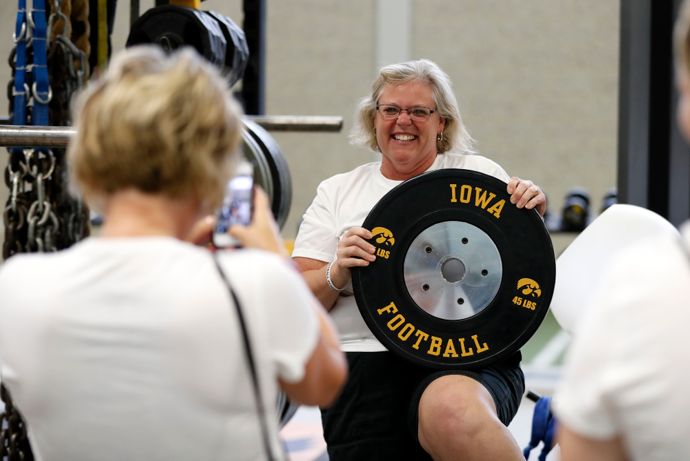 The 2018 Iowa Ladies Football Academy Saturday, June 9, 2018 at Kinnick Stadium. (Brian Ray/hawkeyesports.com)