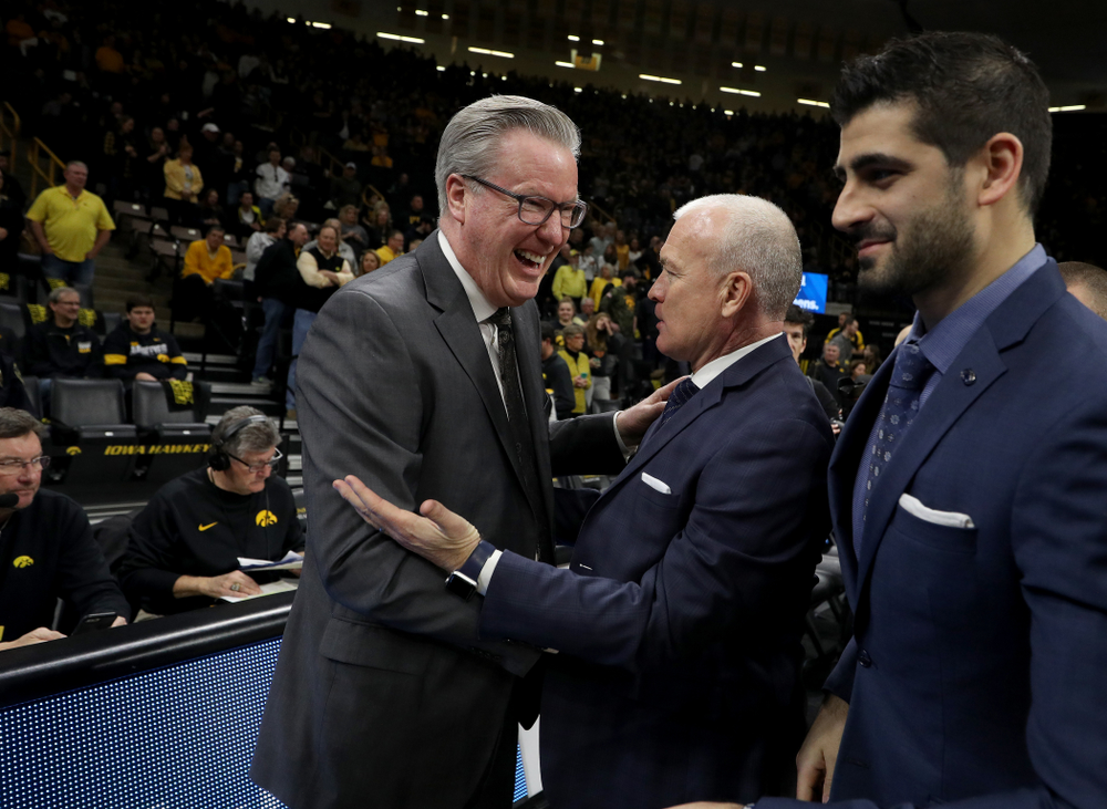 Iowa Hawkeyes head coach Fran McCaffery against Penn State Saturday, February 29, 2020 at Carver-Hawkeye Arena. (Brian Ray/hawkeyesports.com)