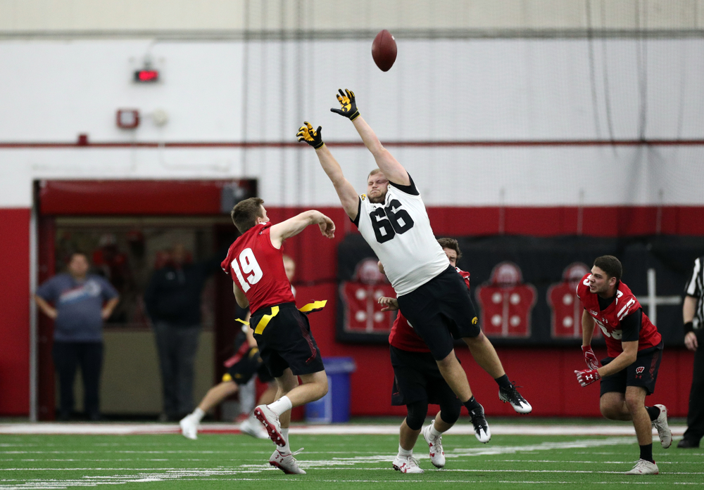 The Hawkeye football managers capture the rusty toolbox for the first time since 2008 with a 20-19 double The Hawkeye Football Managers captured the rusty toolbox for the first time since 2008 with a 20-19 double overtime win against the Wisconsin football managers on Nov. 8 in Madison, Wisconsin.