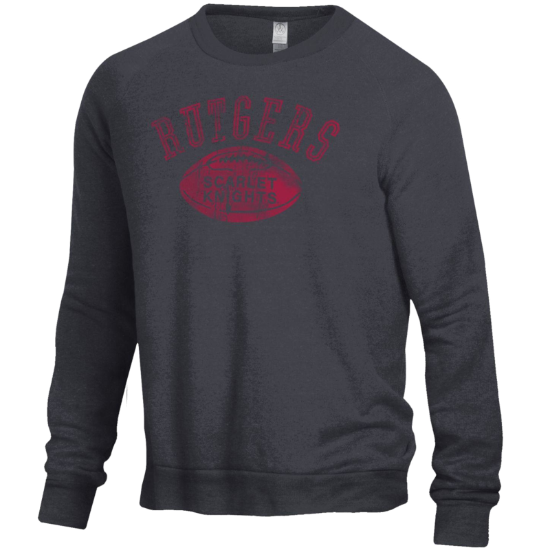 rutgers crew neck sweatshirt