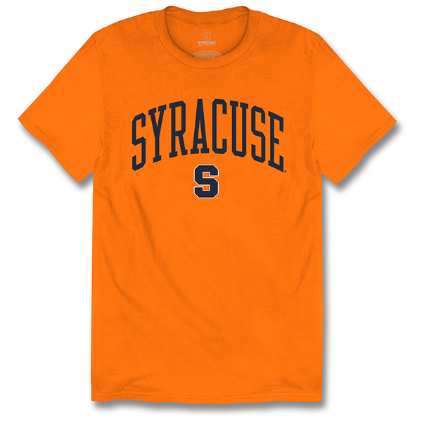Syracuse Orange Logo Team Arch Unisex Short Sleeve T-Shirt - Syracuse ...