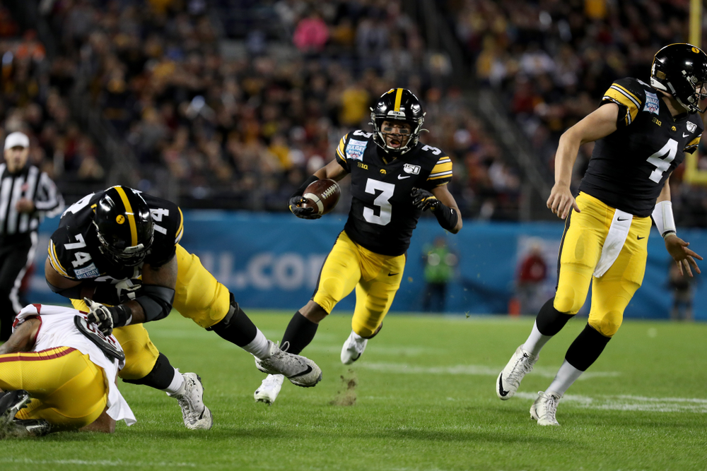 against USC in the Holiday Bowl Friday, December 27, 2019 at San Diego Community Credit Union Stadium. (Brian Ray/hawkeyesports.com)
