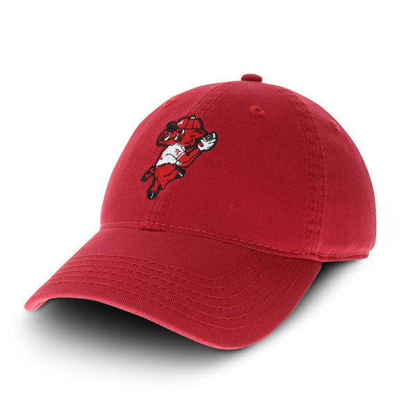 Arkansas Razorbacks Relaxed Twill Pitching Ribby Baseball Hat Cardinal ...