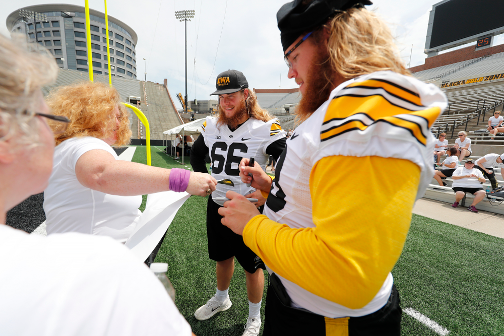 The 2018 Iowa Ladies Football Academy Saturday, June 9, 2018 at Kinnick Stadium. (Brian Ray/hawkeyesports.com)