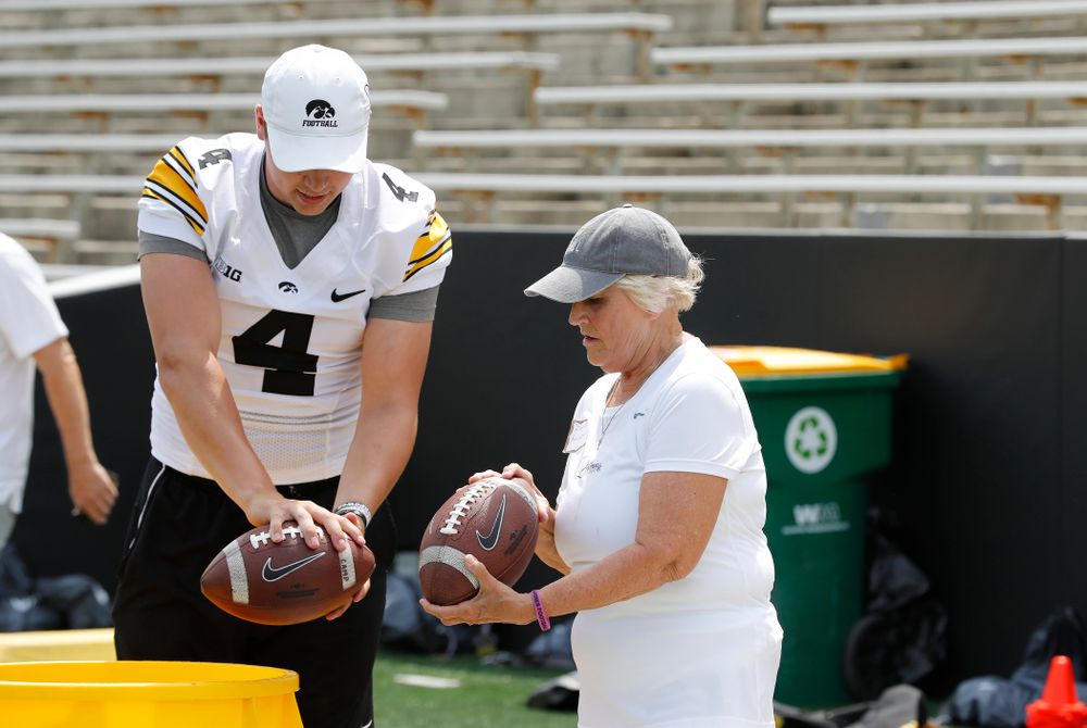 The 2018 Iowa Ladies Football Academy Saturday, June 9, 2018 at Kinnick Stadium. (Brian Ray/hawkeyesports.com)