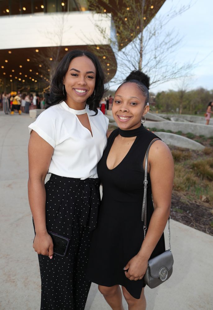 The 2019 Golden Herkys yellow carpet Tuesday, April 23, 2019 at Hancher Auditorium. (Brian Ray/hawkeyesports.com)