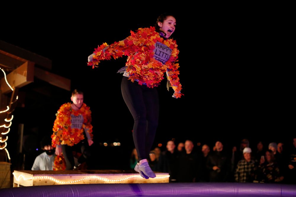 The Hawkeye Wrestling Club Arctic Plunge Saturday, January 27, 2018 at Brown Dear Golf Course in Coralville. (Brian Ray/hawkeyesports.com)