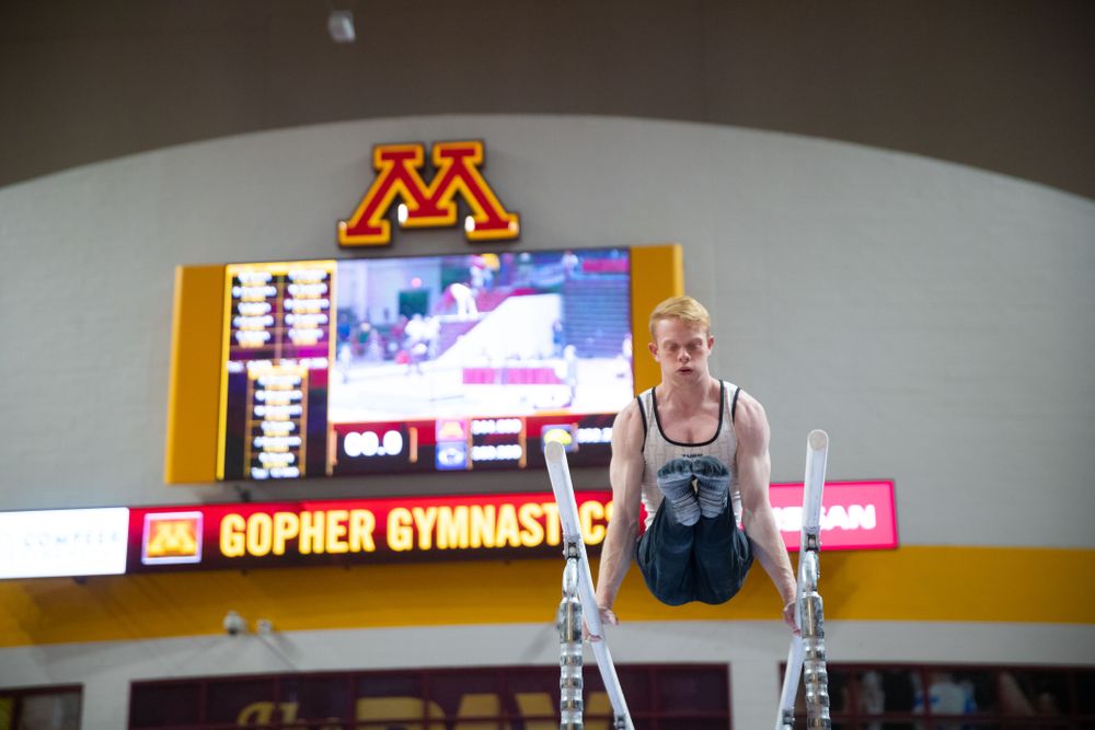 The Iowa Hawekeys against Minnesota and Penn State at the Maturi Pavilion Saturday, March 23, 2019 in Minneapolis, Minn. (C. Morgan Engel/Freelance)