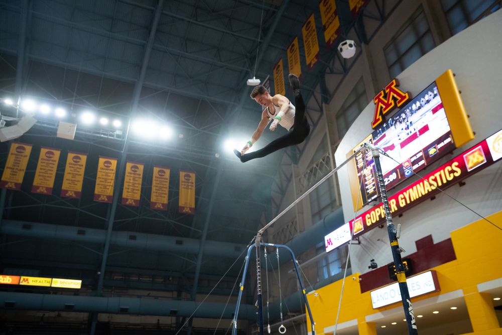 The Iowa Hawekeys against Minnesota and Penn State at the Maturi Pavilion Saturday, March 23, 2019 in Minneapolis, Minn. (C. Morgan Engel/Freelance)