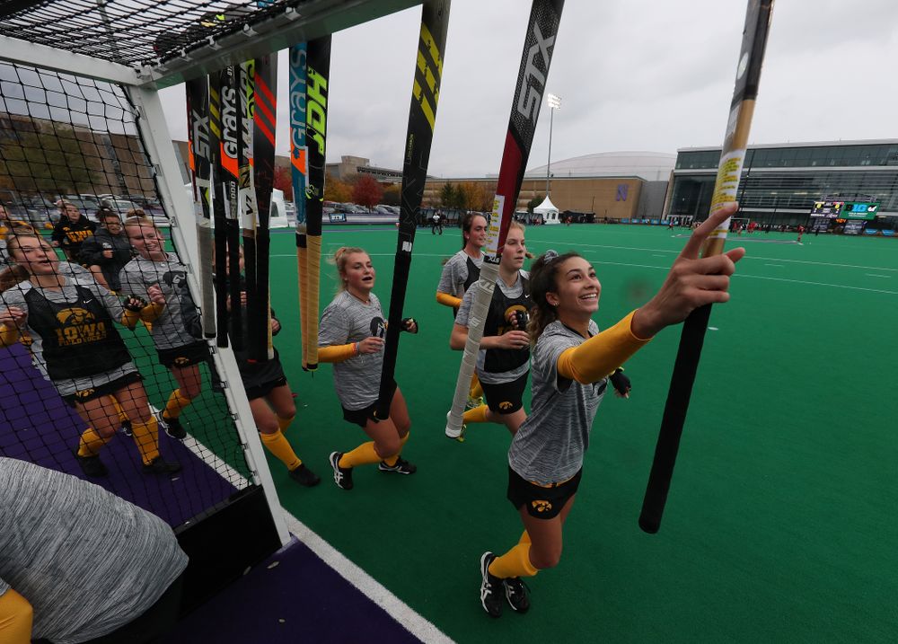 Iowa Hawkeyes Ciara Smith (17) against Maryland during the championship game of the Big Ten Tournament Sunday, November 4, 2018 at Lakeside Field in Evanston, Ill. (Brian Ray/hawkeyesports.com)