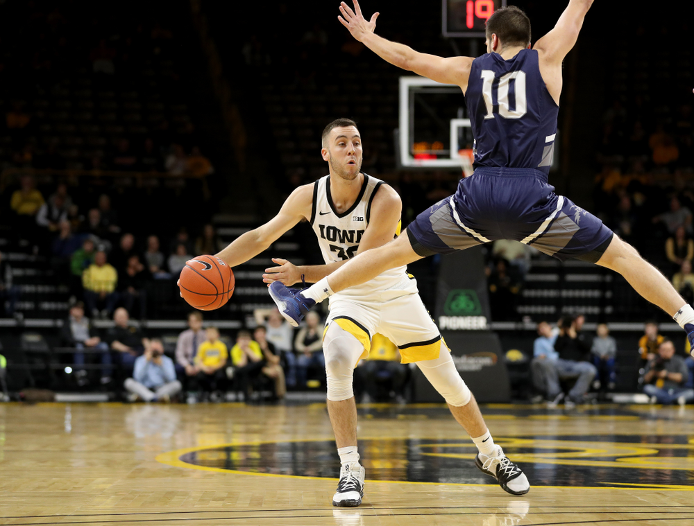 Iowa Hawkeyes guard Connor McCaffery (30) against North Florida Thursday, November 21, 2019 at Carver-Hawkeye Arena. (Brian Ray/hawkeyesports.com)