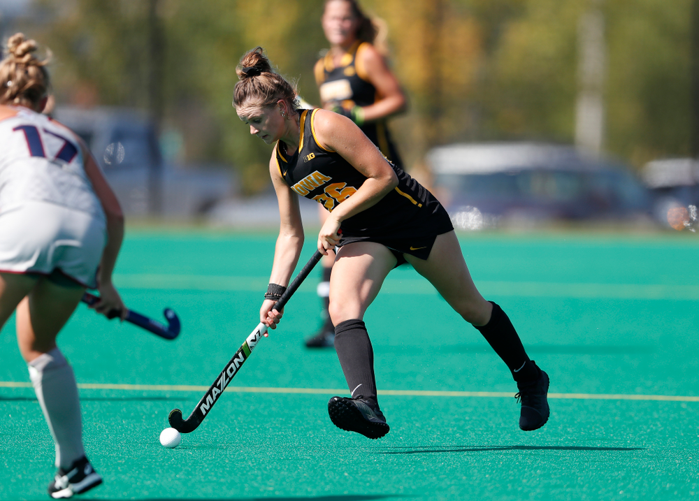 Iowa Hawkeyes Maddy Murphy (26) against the Penn Quakers Friday, September 14, 2018 at Grant Field. (Brian Ray/hawkeyesports.com)