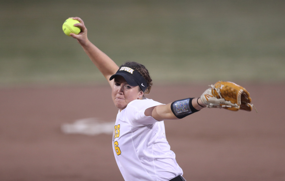Iowa Hawkeyes Erin Riding (6) against Western Illinois Wednesday, March 27, 2019 at Pearl Field. (Brian Ray/hawkeyesports.com)