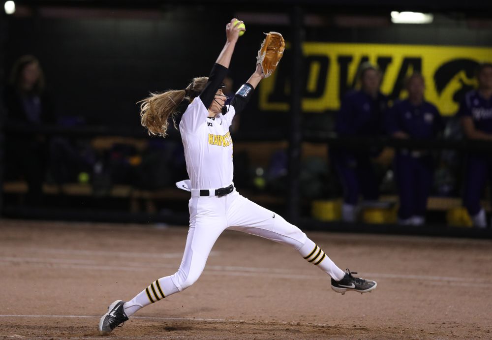 Iowa Hawkeyes Allison Doocy (3) against Western Illinois Wednesday, March 27, 2019 at Pearl Field. (Brian Ray/hawkeyesports.com)