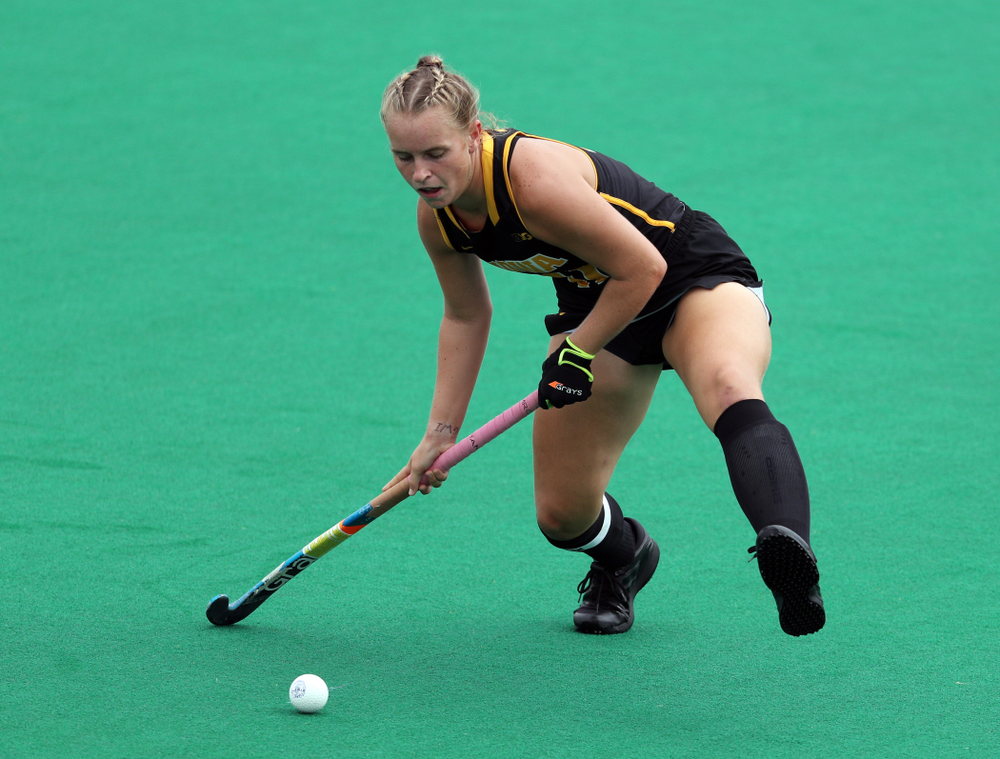 Iowa Hawkeyes Katie Birch (11) against the Duke Blue Devils Sunday, September 15, 2019 at Grant Field. (Brian Ray/hawkeyesports.com)