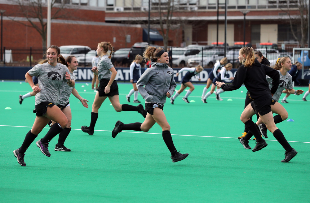 Iowa Hawkeyes forward Maddy Murphy (26) warms up for their game against Penn State in the 2019 Big Ten Field Hockey Tournament Championship Game Sunday, November 10, 2019 in State College. (Brian Ray/hawkeyesports.com)