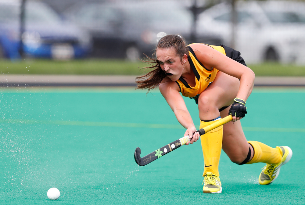 Iowa Hawkeyes Anthe Nijziel (6) against Ball State Sunday, September 2, 2018 at Grant Field. (Brian Ray/hawkeyesports.com)