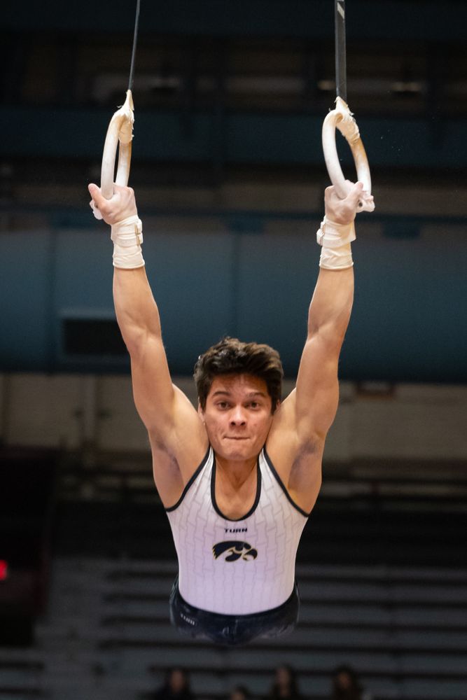 The Iowa Hawekeys against Minnesota and Penn State at the Maturi Pavilion Saturday, March 23, 2019 in Minneapolis, Minn. (C. Morgan Engel/Freelance)
