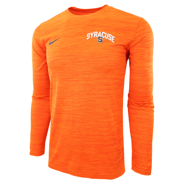 Syracuse Orange Nike Dri-Fit Velocity Long Sleeve T-Shirt - Syracuse ...