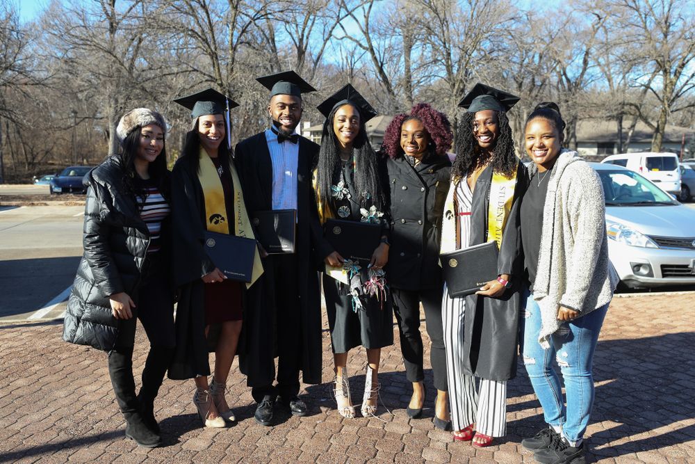 Iowa Track and Field Graduates during the Fall Commencement Ceremony Saturday, December 15, 2018 at Carver-Hawkeye Arena. (Brian Ray/hawkeyesports.com)