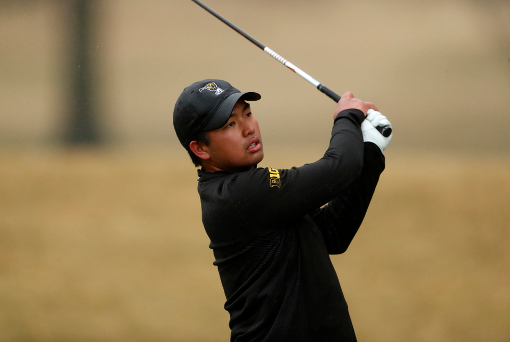 Iowa's Ryoto Furuya during day two of the 2018 Hawkeye Invitational Friday, April 13, 2018 at Finkbine Golf Course. (Brian Ray/hawkeyesports.com)