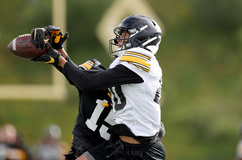 Iowa Hawkeyes defensive back Julius Brents (20) during Holiday Bowl Practice No. 3 Tuesday, December 24, 2019 at San Diego Mesa College. (Brian Ray/hawkeyesports.com)