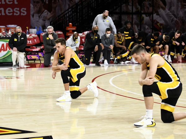 Photos: Iowa Men's Basketball vs Maryland 01/07/2021 - University of Iowa Athletics
