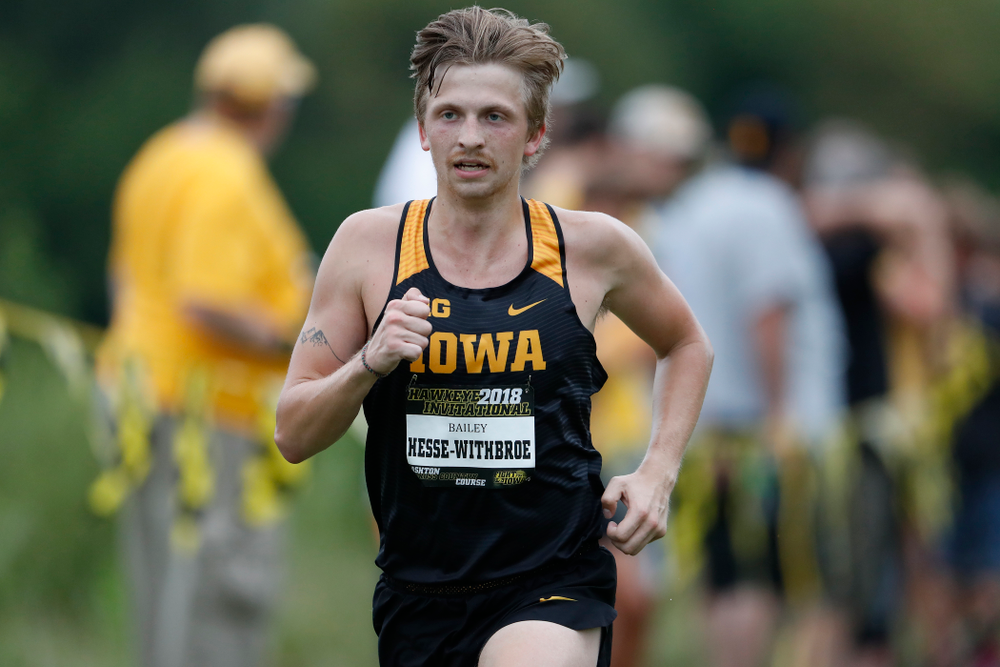 Bailey Hesse-Withbroe during the Hawkeye Invitational Friday, August 31, 2018 at the Ashton Cross Country Course. (Brian Ray/hawkeyesports.com)